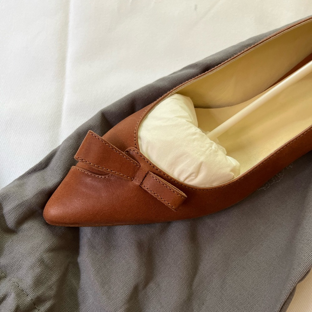 Sarah Flint Natalie BNIB size 41.5 Saddle Vachett